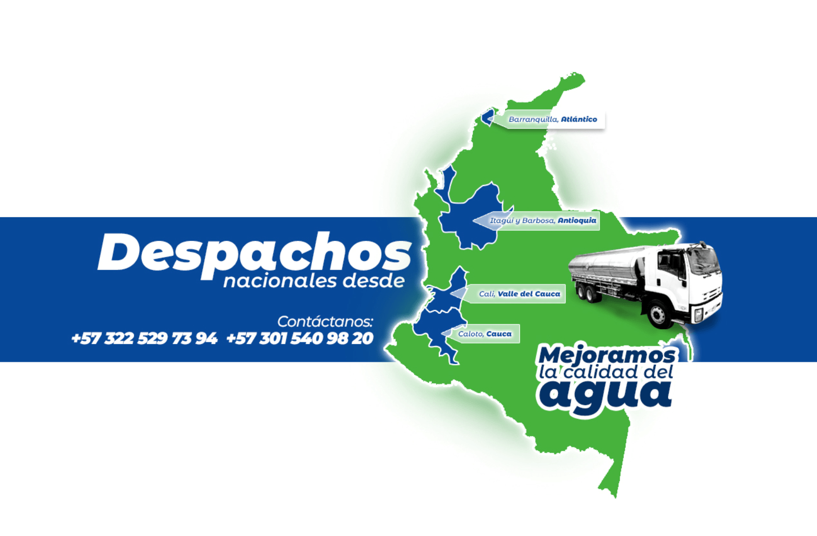 ComerquiAguas S.A.S es una empresa Colombiana con 25 años de experiencia en la Comercialización de productos químicos para tratamiento de Agua potable, Industrial, Recreacional y Residual, nos caracterizamos por seleccionar productos de calidad superior que garanticen la eficiencia en los procesos de nuestros clientes.